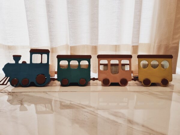 KIDS toys wooden chukchuk train - Image 3