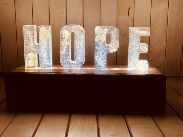 HOPE (Resin lamp)