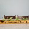Natural wooden planter - Image 3