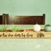 Wooden planter candle light holder - Image 3