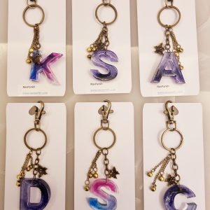 Name initial key chain