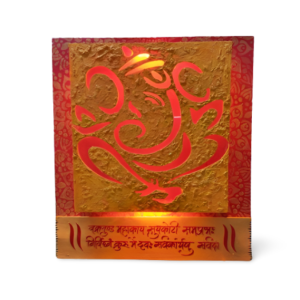 Ganpati with mantra(wall mount)