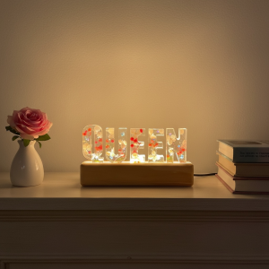 Rule your space with elegance (resin lamp)