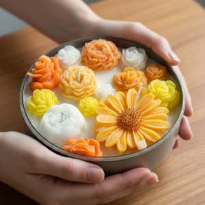 Blossom candles