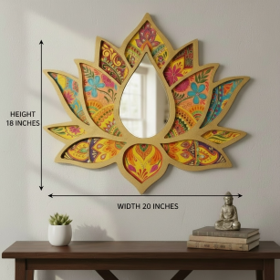 Lotus Alekhan Wall Mirror - Image 4