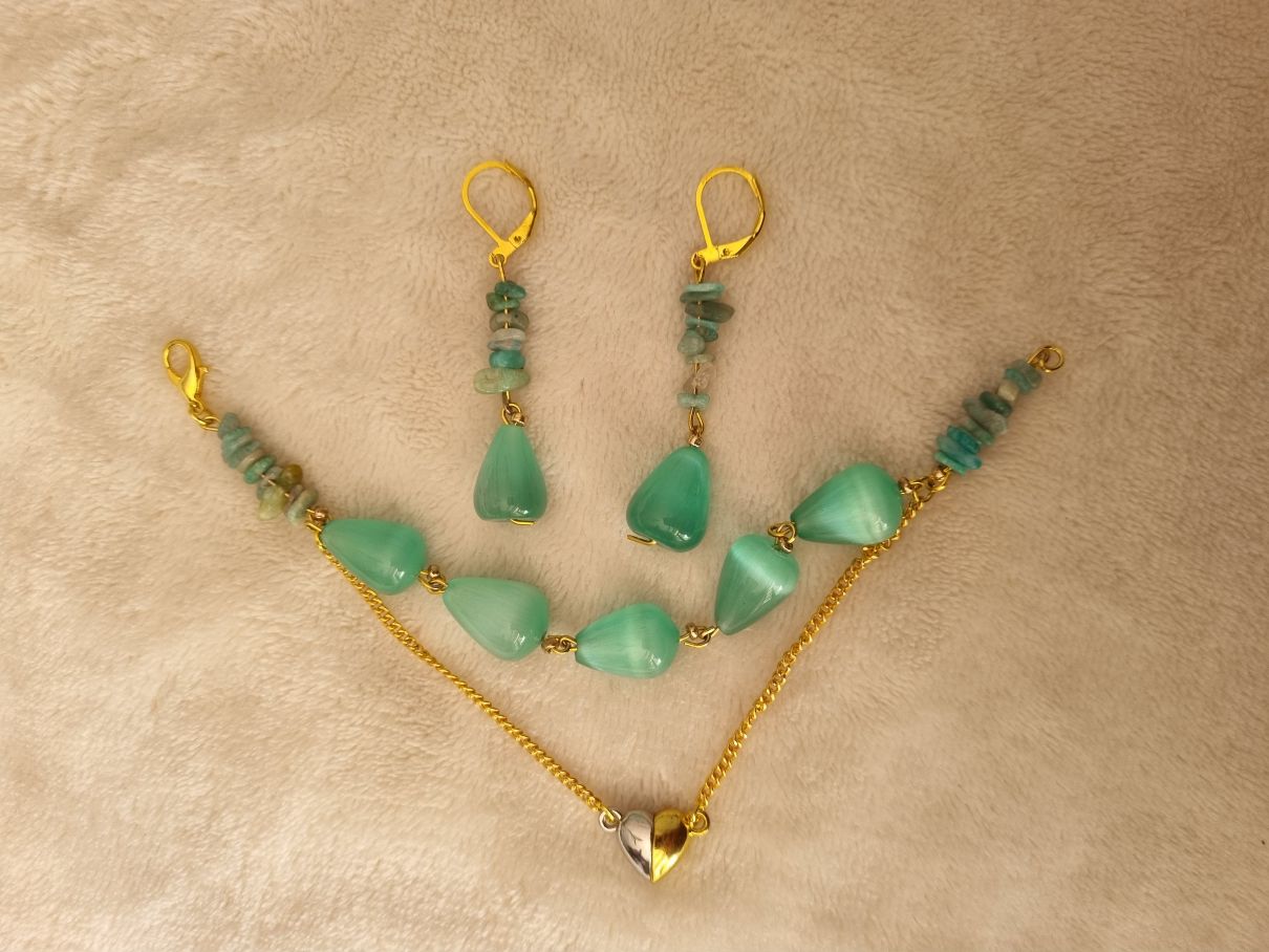 Emerald Dew Pearl Set - Image 2