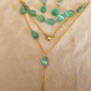 Emerald Dew Pearl Set