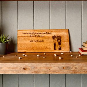 Timeless Love Wooden Art