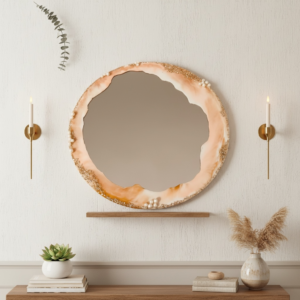 Pearl Glow Wall Mirror
