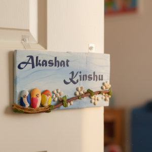 Personalized Bird Name Plate