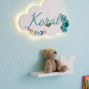 Cloudy Wishes Name Light