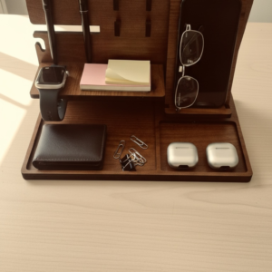 Walnut Gentleman’s Organizer