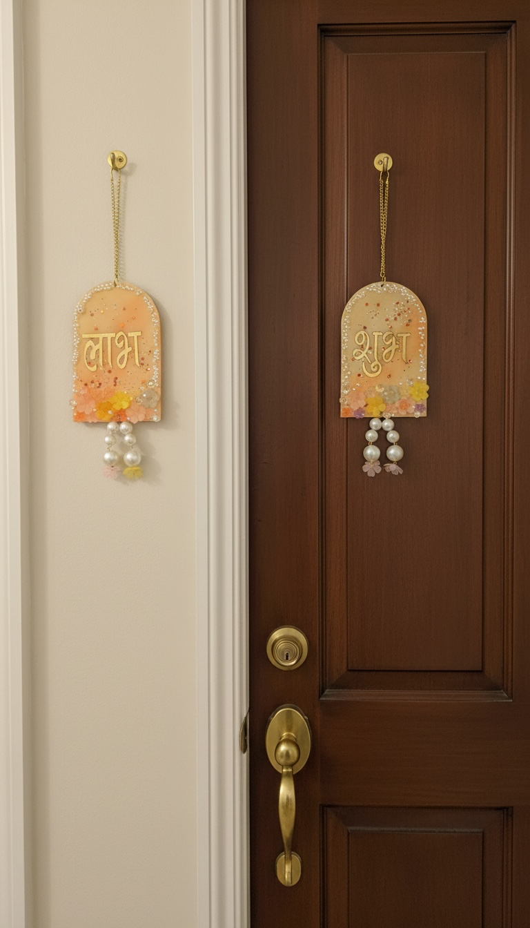 Shubh Labh – The Blessings Hamper A handcrafted resin festive gift set - Image 2