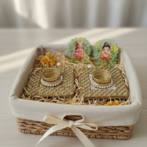 Aashirwad – Lakshmi Ganesh Resin Gift Set