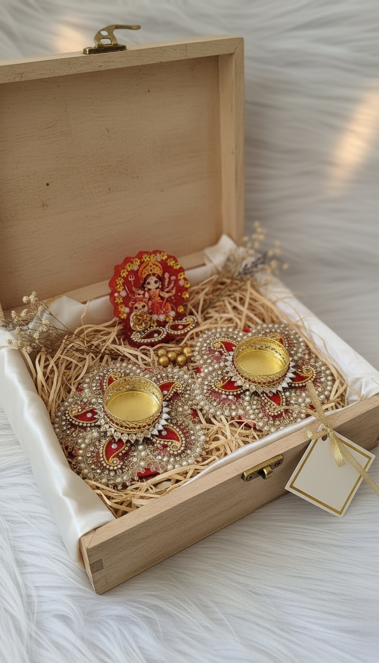 Shubh Deepavali Luxe Hamper – A Celebration of Light & Blessings