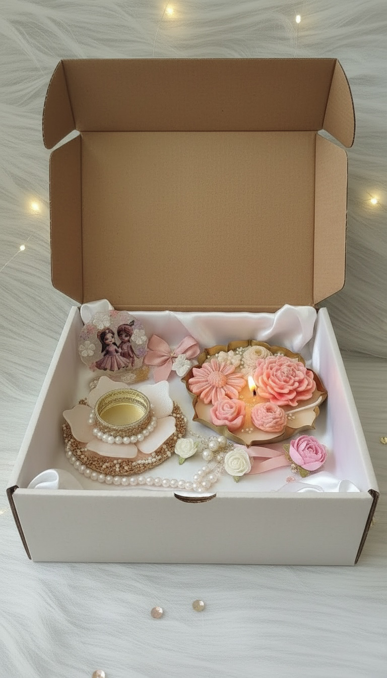 Divya Prem Floral Hamper - Image 2